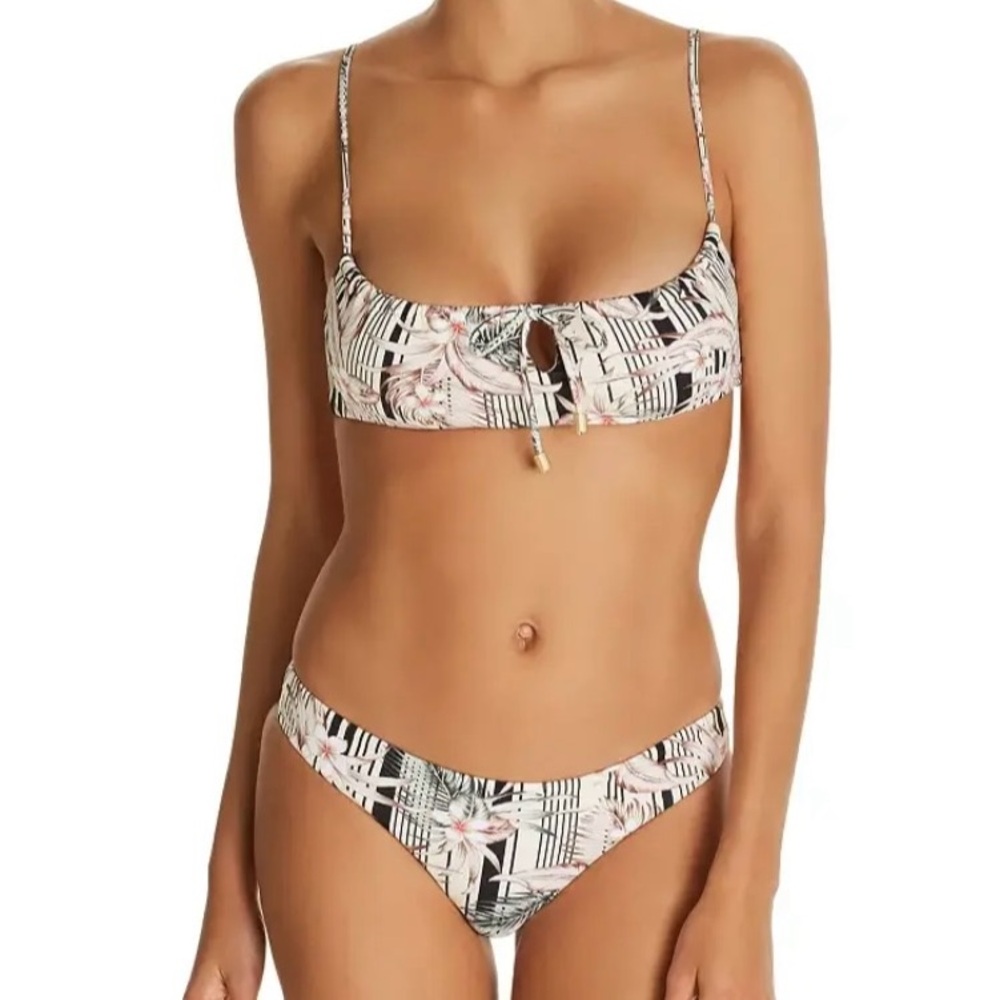 Dolce Vita Playa Trail Bikini Set MSRP $125 Size M Tropical Moveable SummerCore